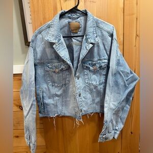 NWOT American eagle crop Jean jacket. XL